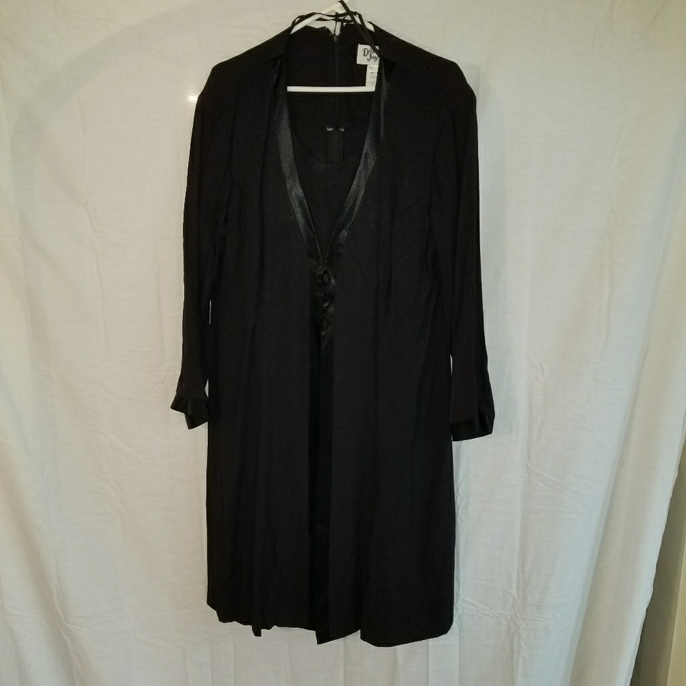 Vintage Black Jacket with built in top